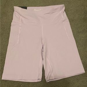 High waisted biker shorts